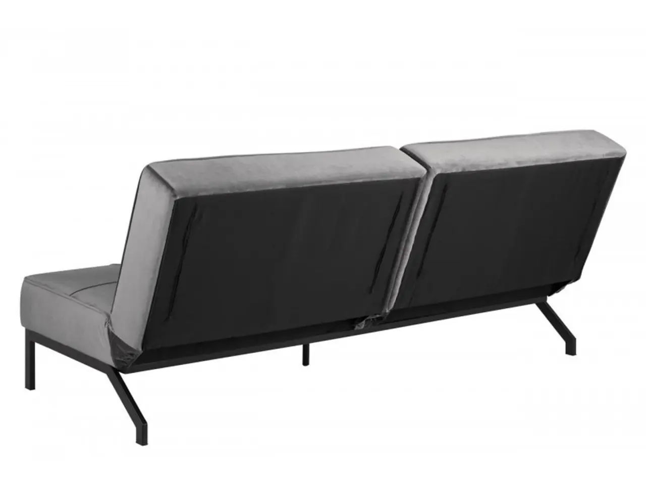 Billede 2 - Perugia sovesofa - Mørkegrå velour