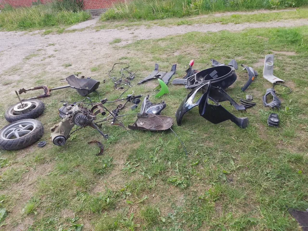 Billede 3 - Dele til Piaggio nrg sælges 