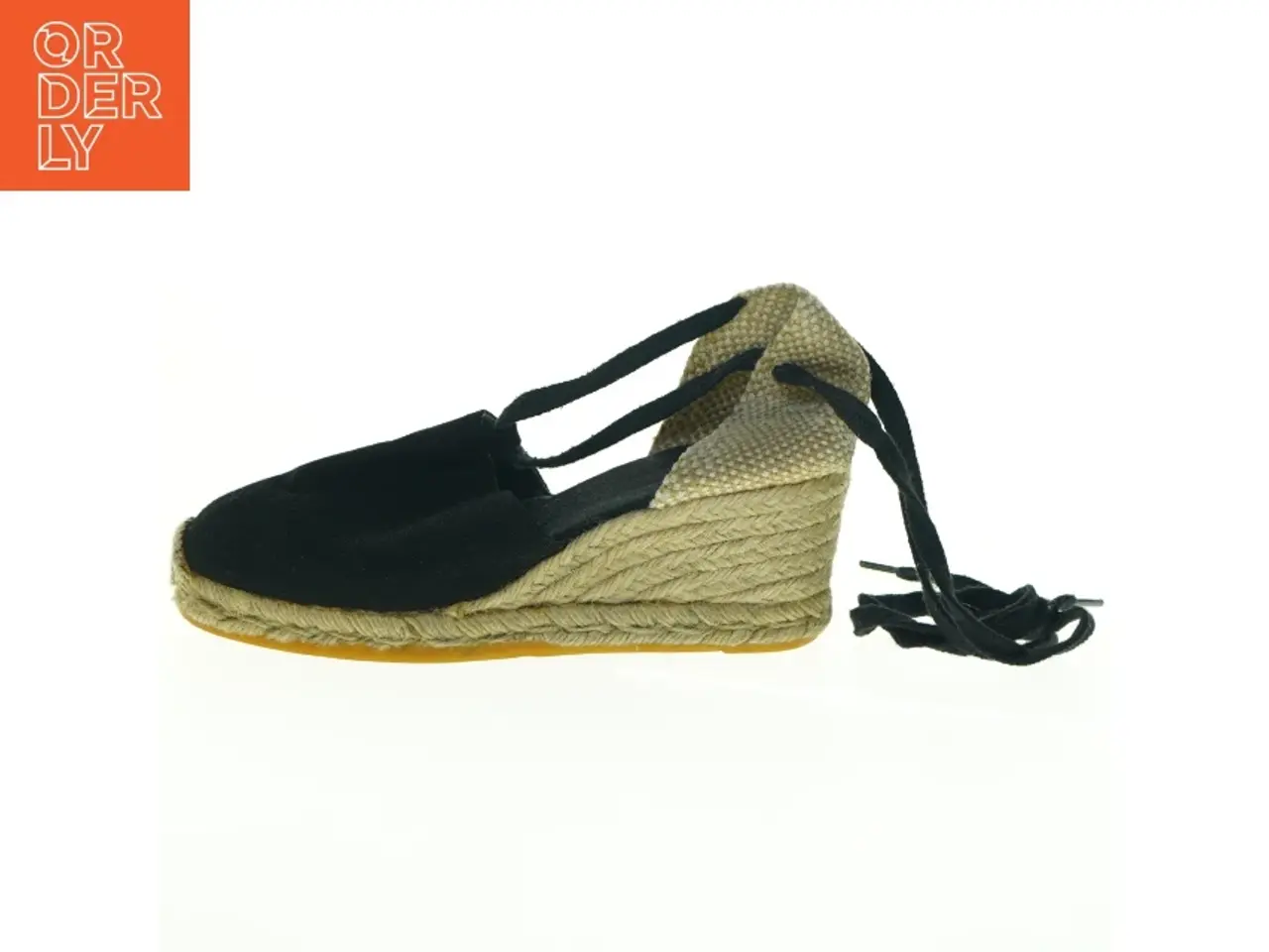 Billede 1 - Espadrillos til damer med snørrebånd (str. 37)