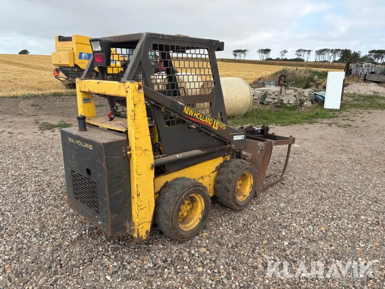 Billede 3 - Minilæsser New Holland LS 125
