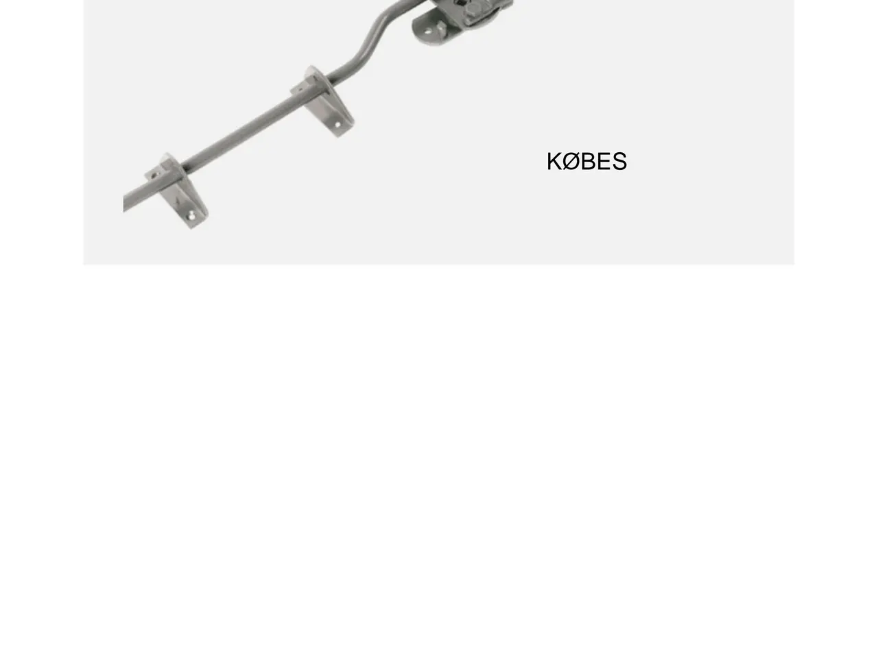Billede 1 - Garageport lukkebeslag