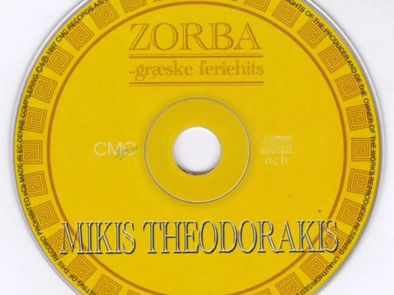 Billede 3 - Mikis Theodorakis – Zorba (Græske Feriehits) – CD