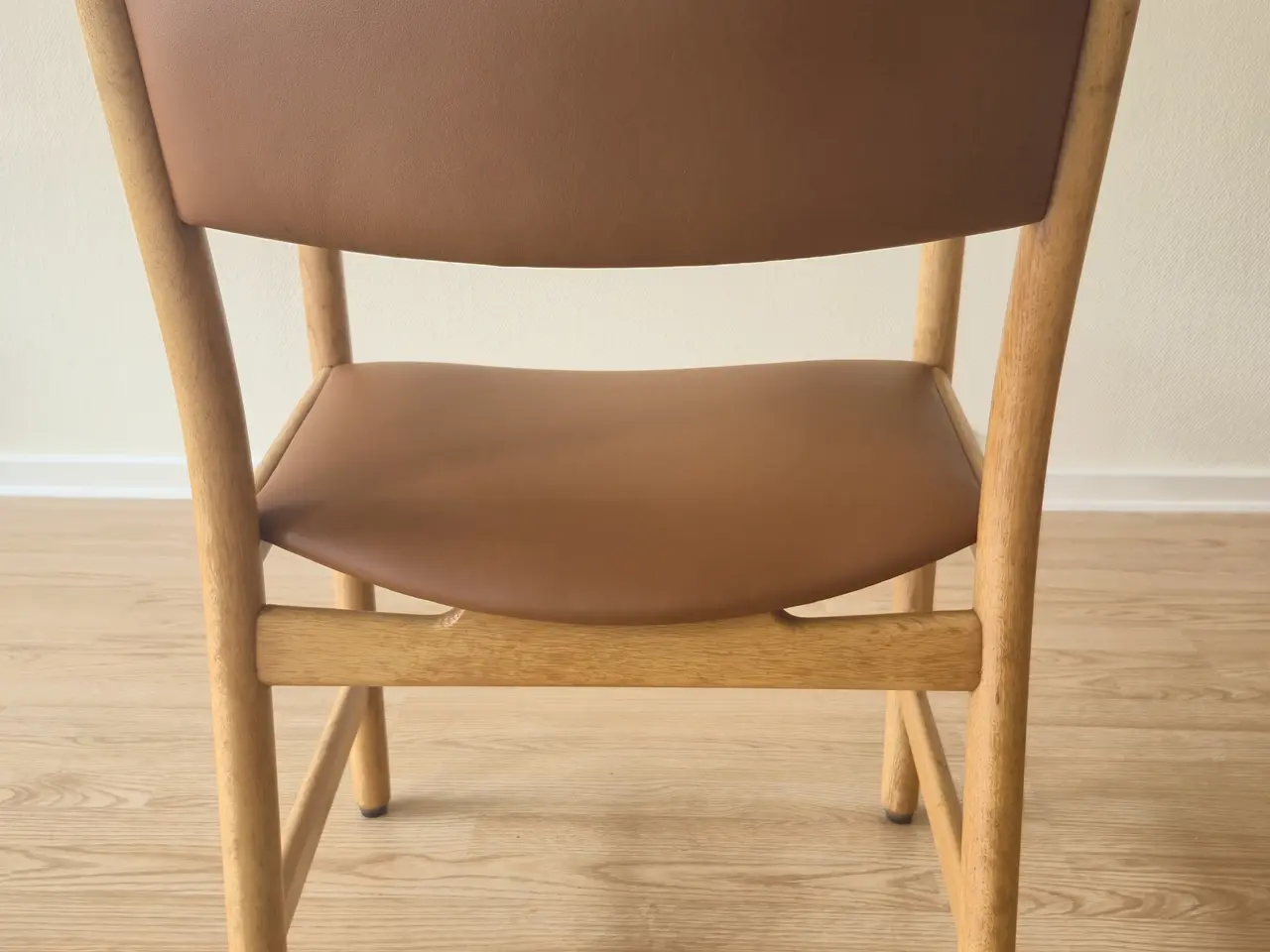 Billede 4 - 6 originale Wegner CH50 spisebordsstole i massiv e