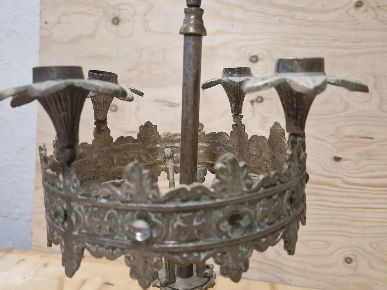 Billede 4 - 5 armet kandelaber 48 cm høj