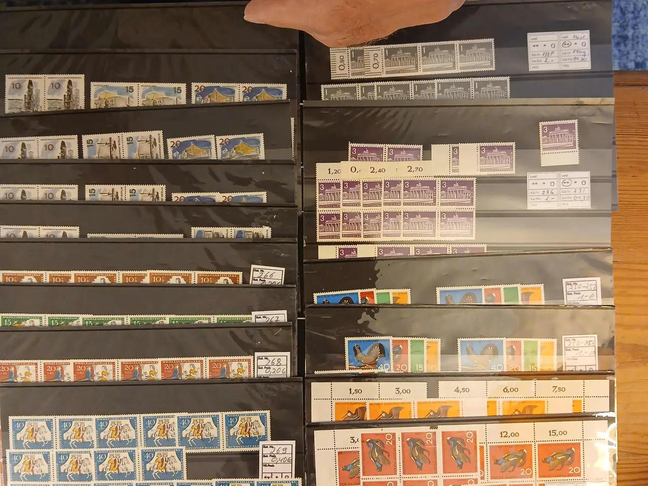 Billede 1 - Berlin (331) Lagerkasse med postfriske