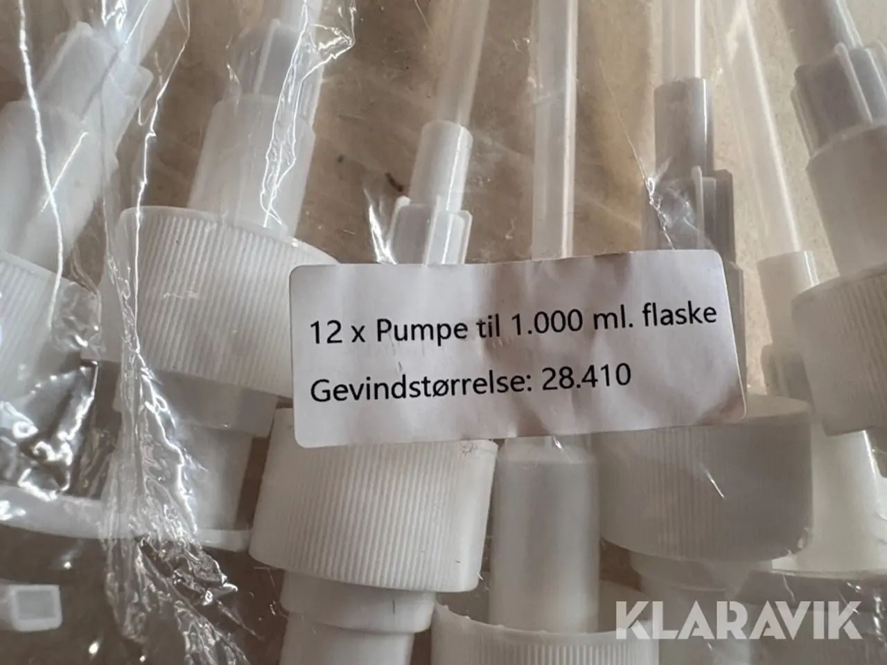 Billede 3 - Dispenser til 1liter flaske 9792styk