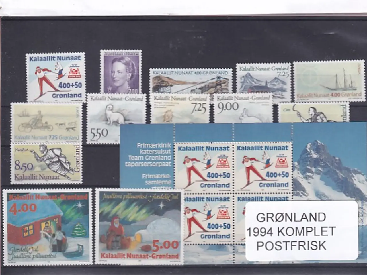Billede 1 - Grønland - 1994 Frimærker Komplet - Postfrisk