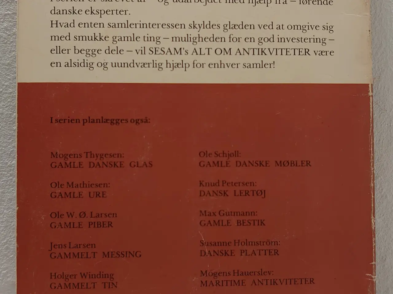 Billede 2 - Susanne Tvermoes: Gamle dukker. Sesam 1978.