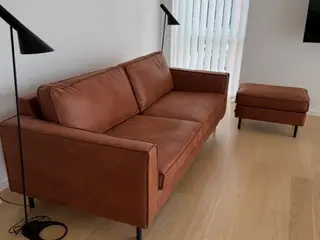 Scott Kentucky 3-personers sofa inkl. puff