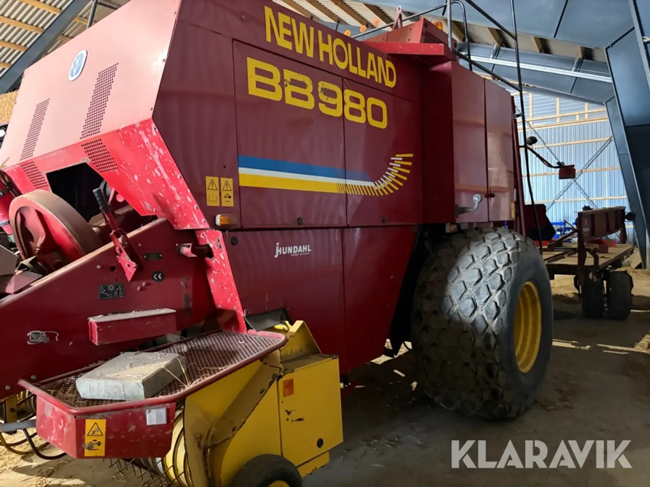 Billede 7 - Ballepresser New Holland Bb980 med ballevogn