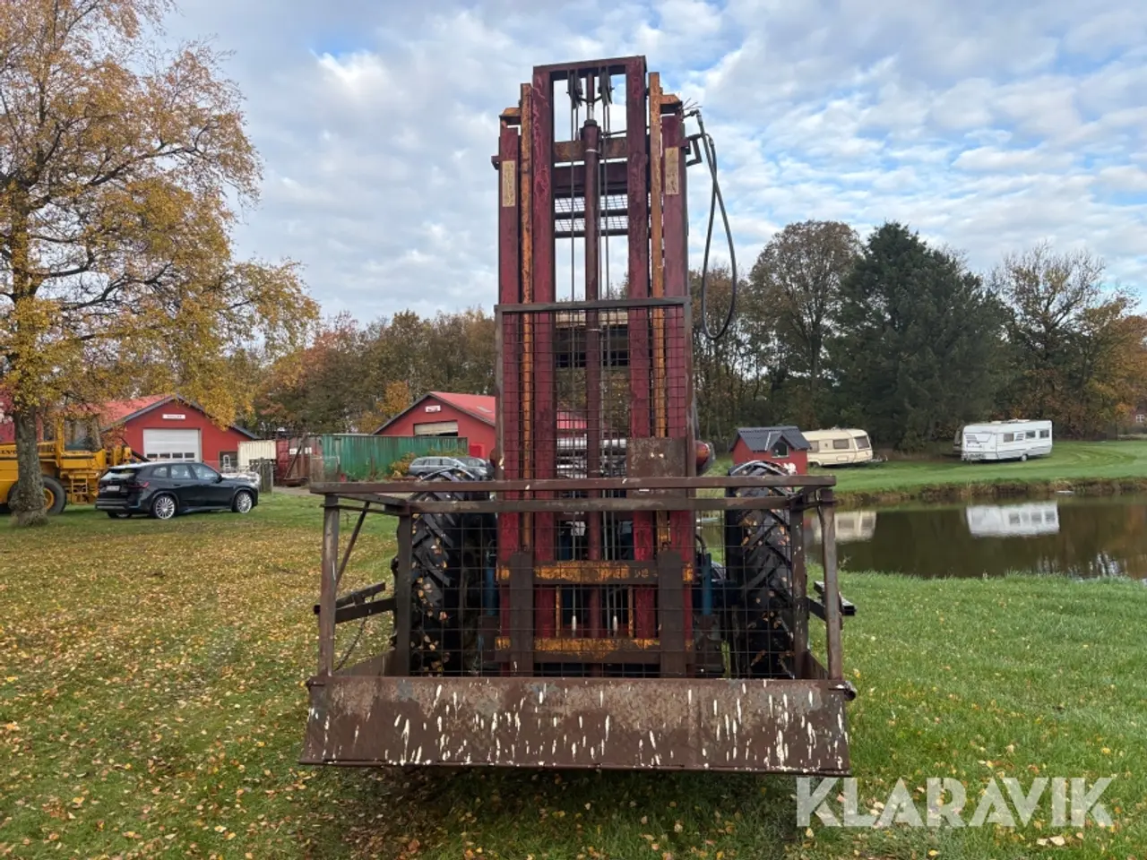 Billede 6 - Veterantraktor Ford 4000 med byggelift