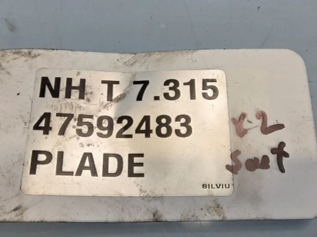 Billede 11 - New Holland T7.315 Plade Sæt 47592483