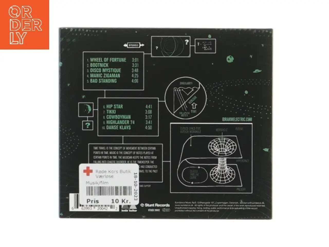 Billede 2 - Ibrahim Electric - Time Machine CD fra Ibrahim Electric