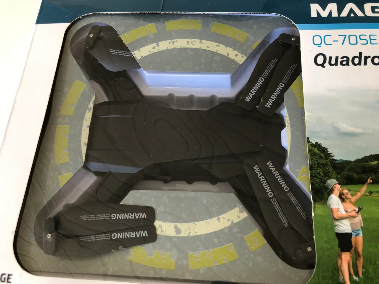 Billede 2 - Maginon QC-70SE WiFi quadrokopter drone med HD kam