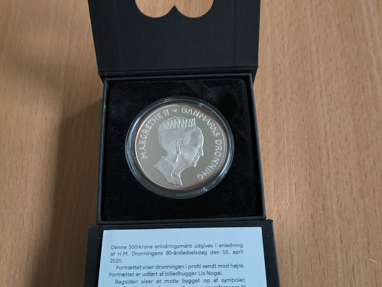 Billede 3 - 500 Kr. sølvmønt