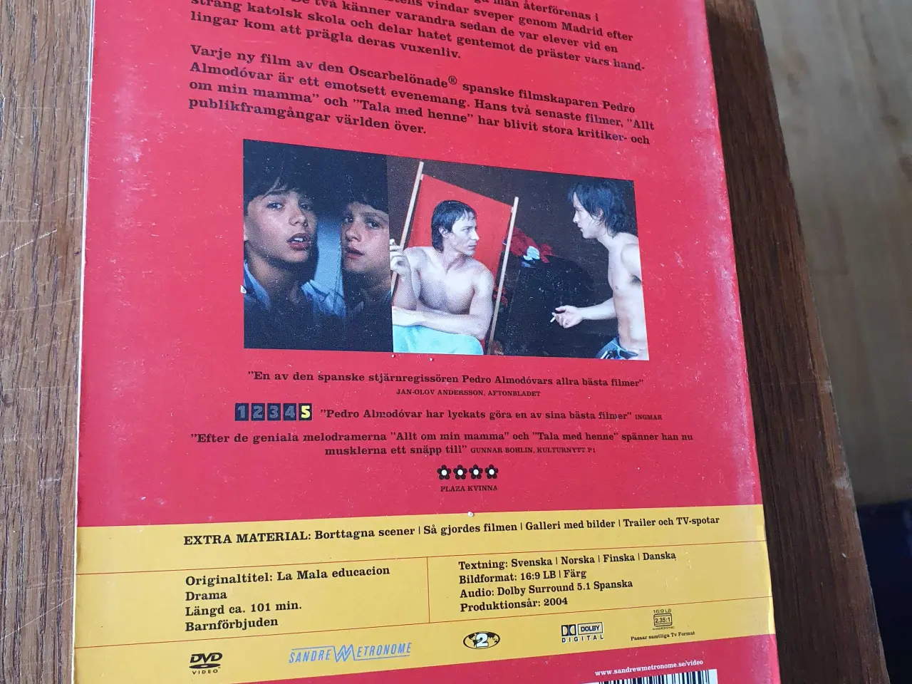 Billede 2 - Dålig uppfostran dvd Pedro Almodóvar 