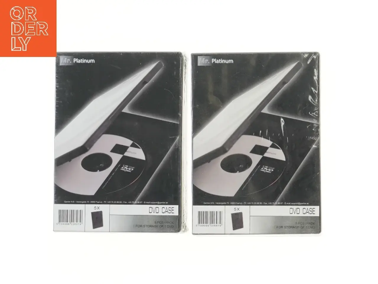 Billede 1 - DVD opbevaringsæsker fra Mr. Platinum (str. 19x13,5 cm)