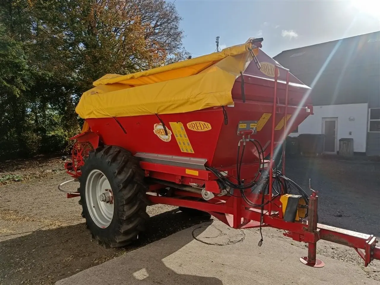 Billede 2 - Bredal B 4 hydraulisk kantspredning