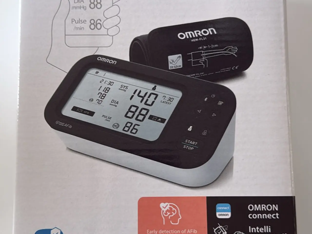 Billede 2 - Omron M7 Intelli IT AFib blodtryksmåler