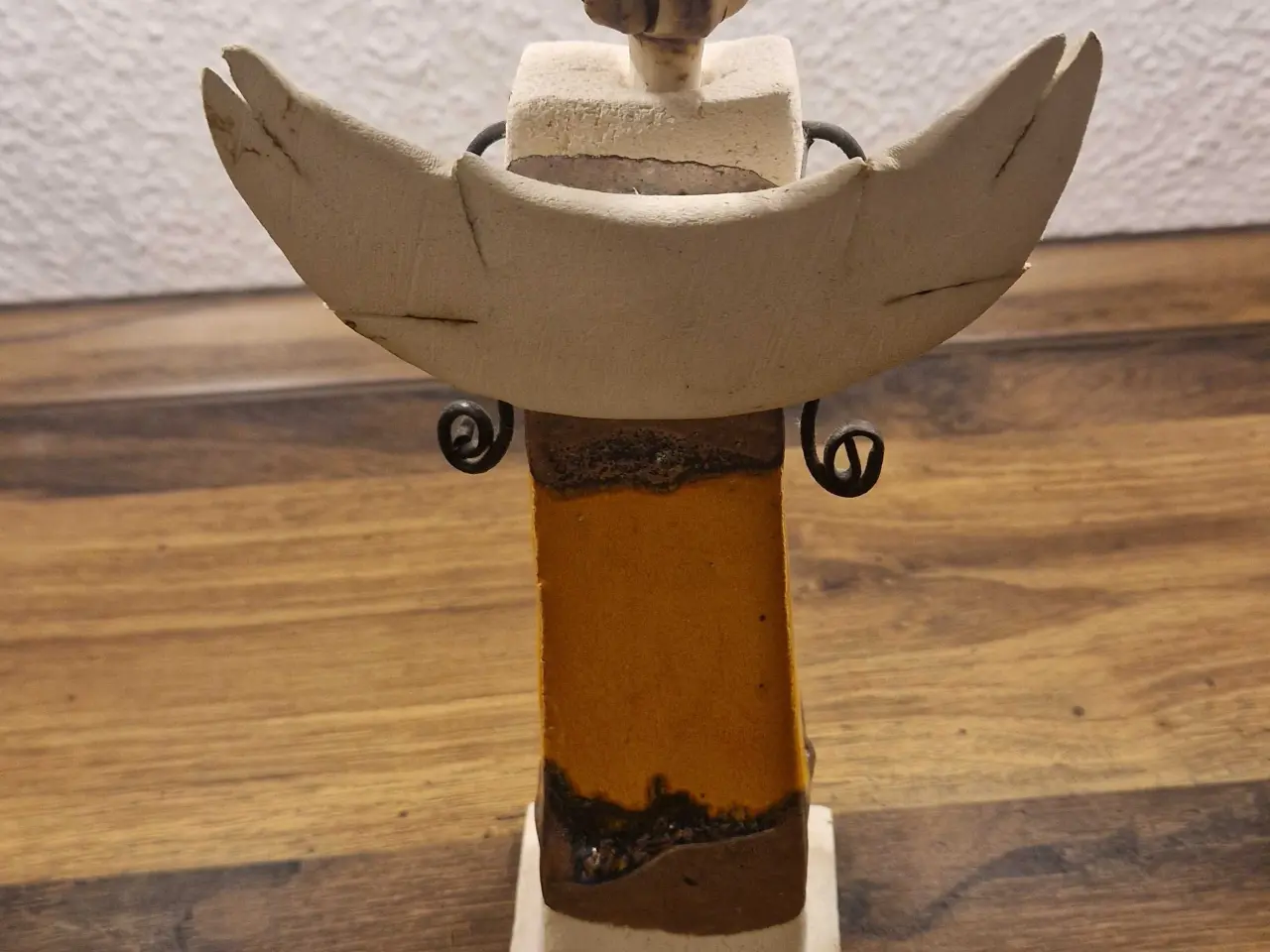 Billede 5 - Sten/keramik engel,glaseret