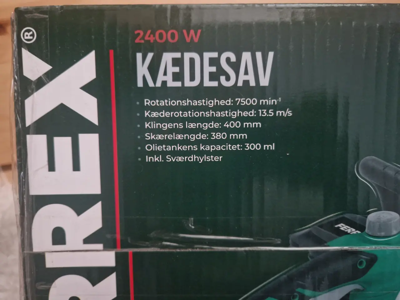 Billede 4 - Kædesav 2400W helt ny