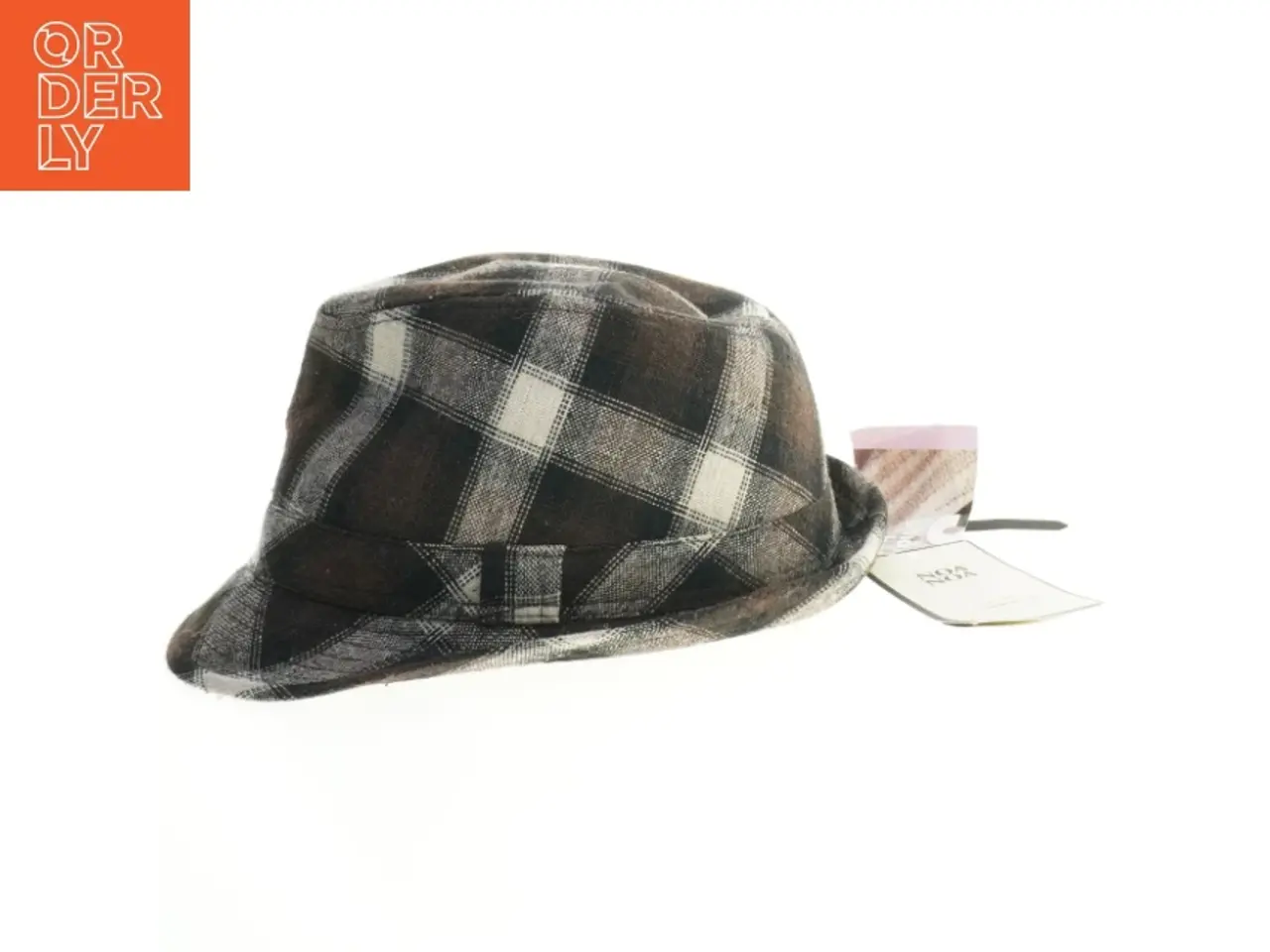 Billede 1 - Hat med ternet mønster fra Noa Noa (str. Small, medium)