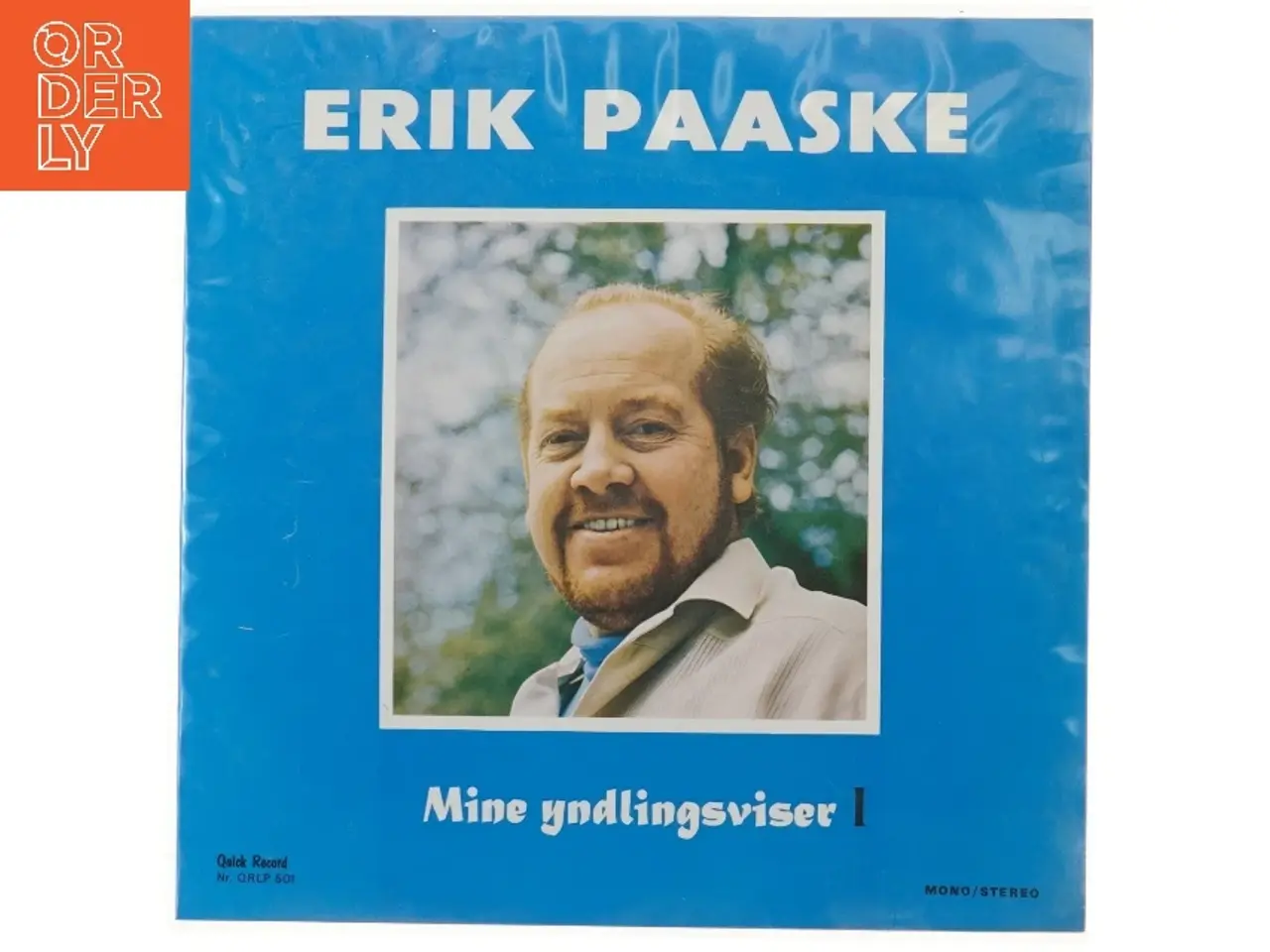 Billede 1 - LP af Erik Paaske - Mine yndlingsviser I fra Quick Record