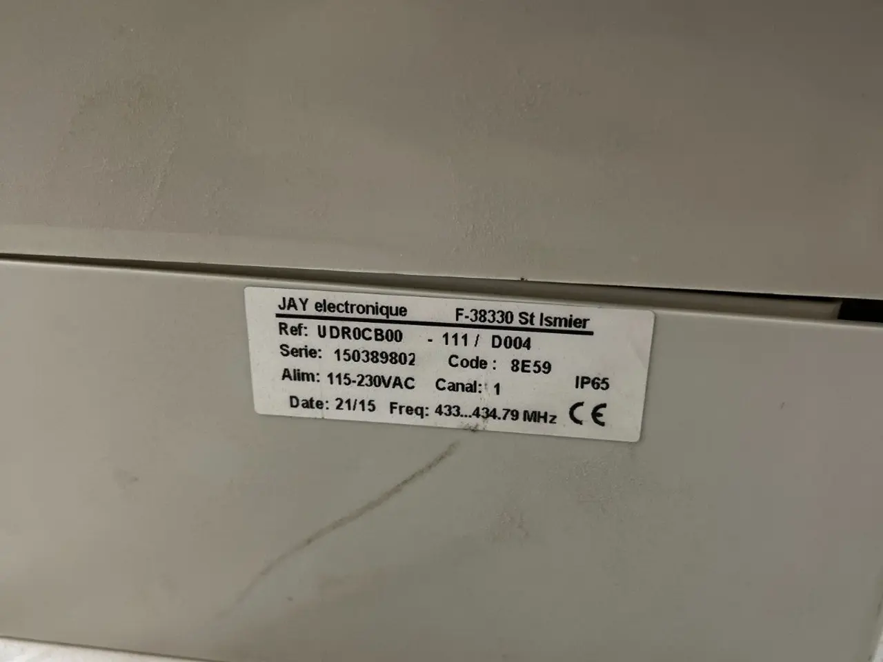 Billede 9 - JAY Electronique UDR0CB00-111 Radio Receiver IP65