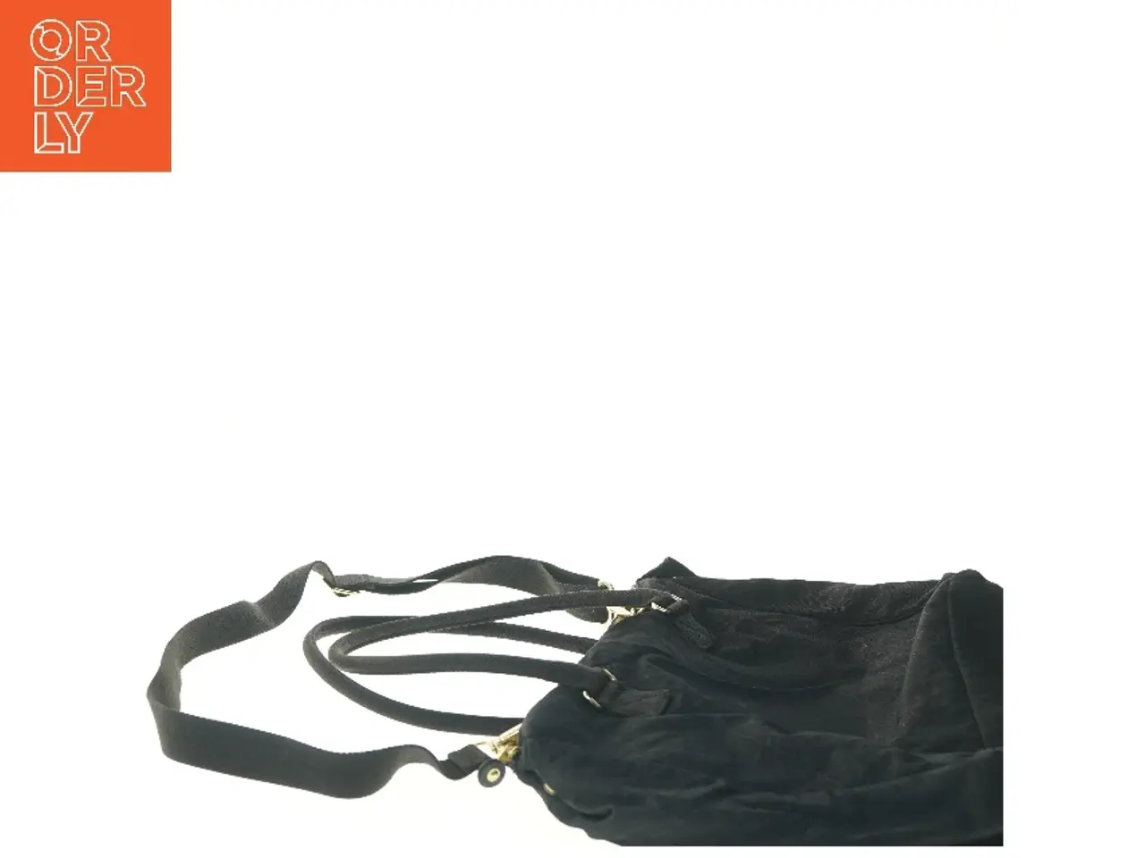 Billede 3 - Sort skuldertaske fra Kipling (str. 43x36 cm)