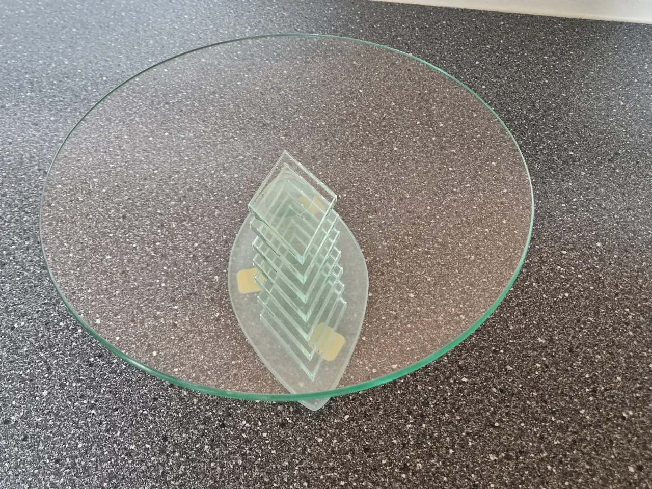 Billede 3 - Glas serveringsfad