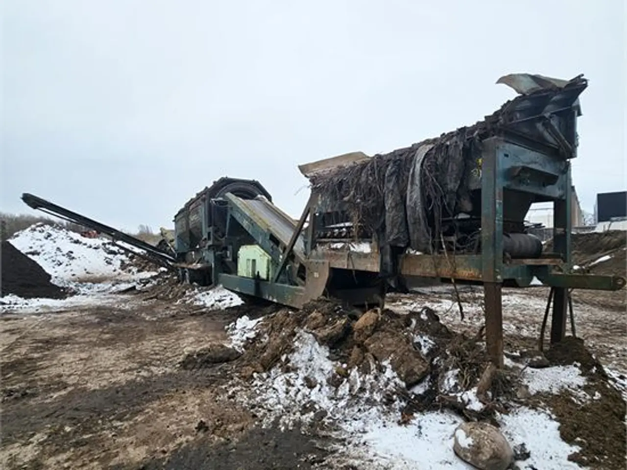 Billede 5 - Powerscreen Trommel 720 - tromlesorterer med 3 transportbånd / - trommel screen with 3 conveyors