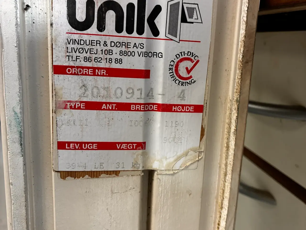 Billede 3 - Trævindue 2 lags fra Unik