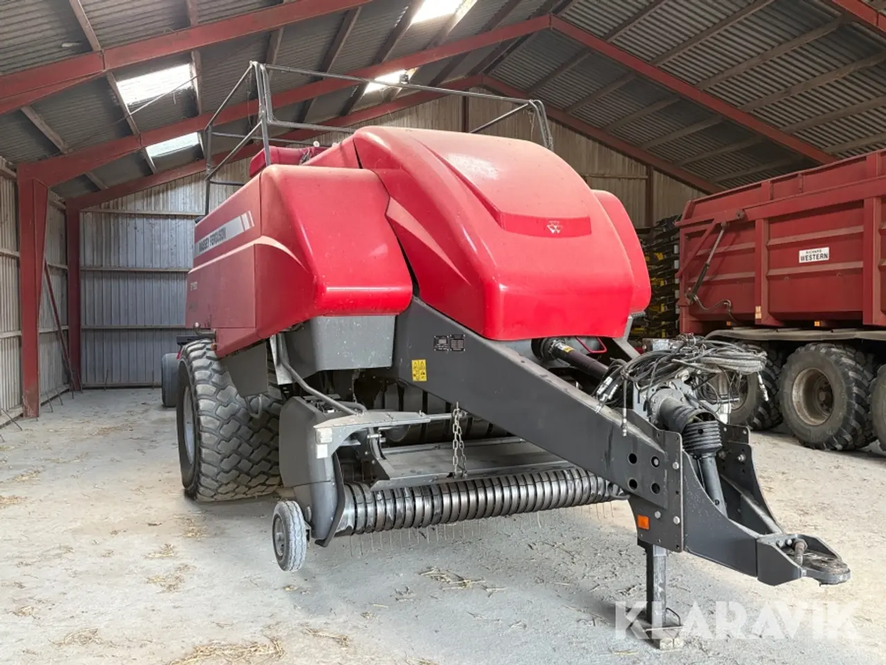 Billede 3 - Ballepresser Massey Ferguson 2190