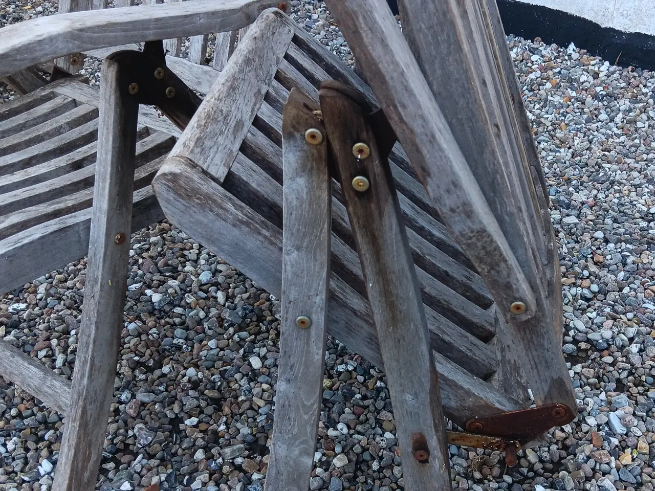 Billede 3 - Havestole i teaktræ