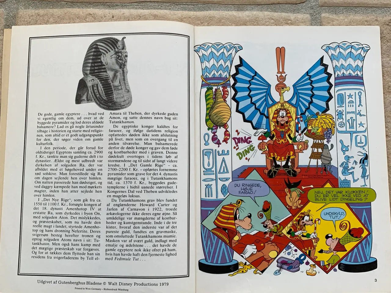 Billede 3 - Tut-Ankh-Fedtmule nr.9 tegneserie