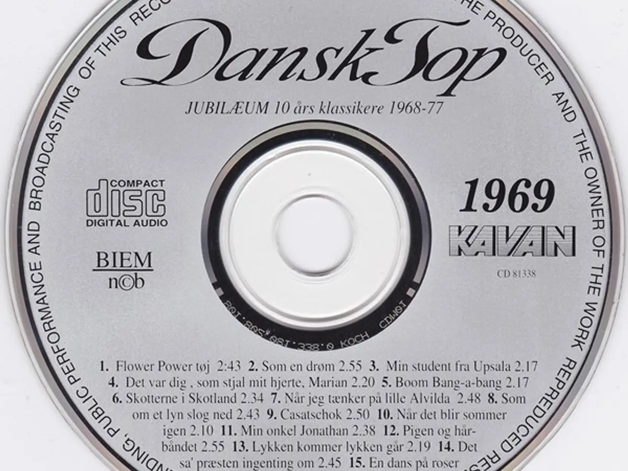 Billede 3 - Diverse kunstnere – Dansk Top Jubilæum… – CD