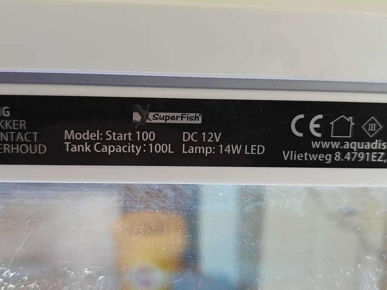 Billede 3 - Superfish Start 100 akvarie