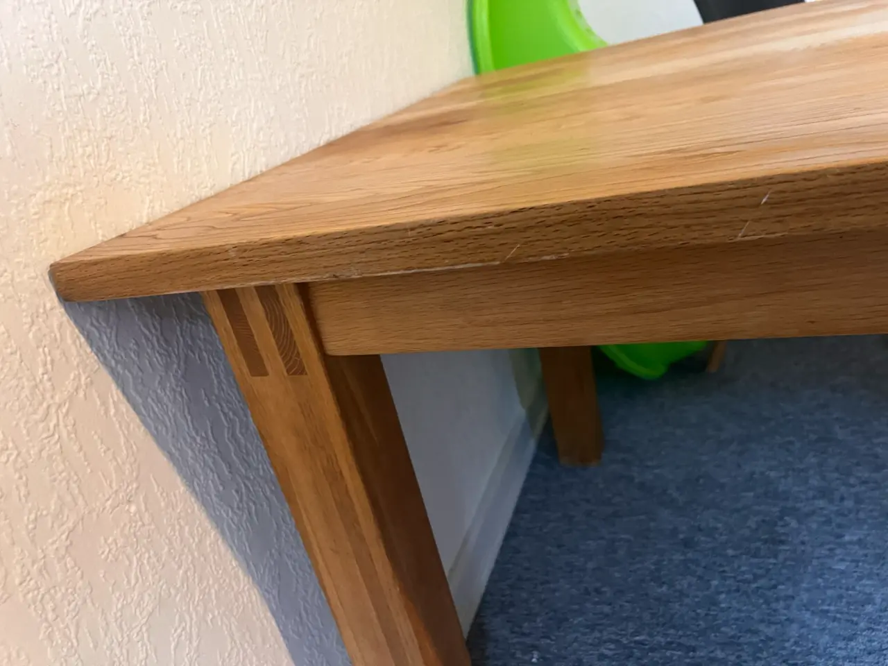 Billede 3 - Spisebord i egetræ