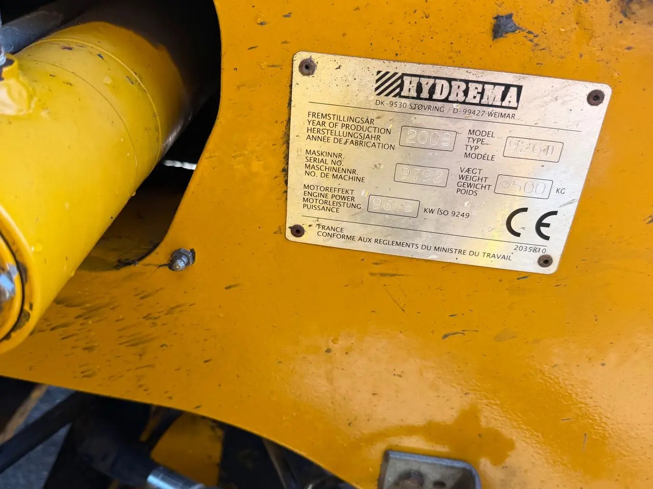 Billede 14 - Hydrema 926D 926D med Encon Rotortilt, ESD Dobbelt Command og kun 7600 Timer