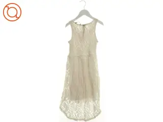 Asymmetrisk Blonde Kjole fra Kids By Lindex (str. 146 cm)