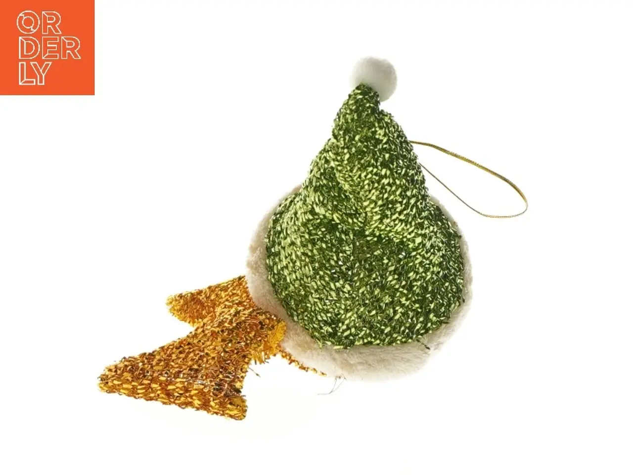 Billede 3 - Julepynt med snemand motiv (str. 15 cm)
