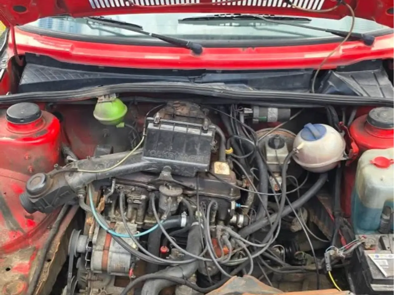Billede 8 - VW Golf 2 med syn og plader