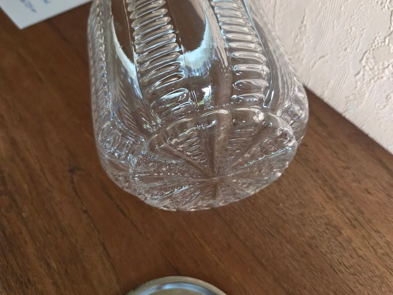 Billede 6 - Glas isspand med metal låg og hank