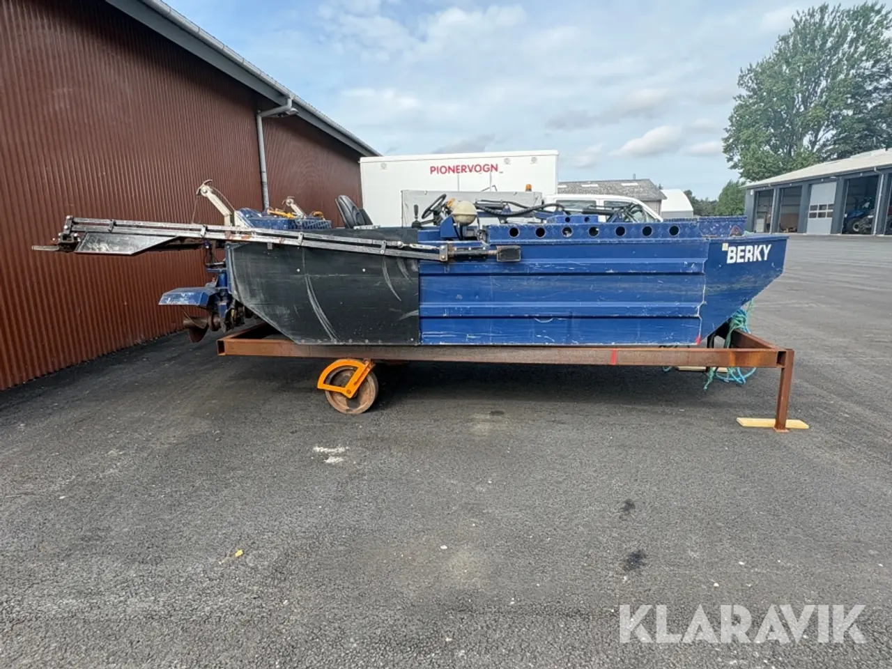 Billede 4 - Båd til grødeskæring Berky Mähboot 6400