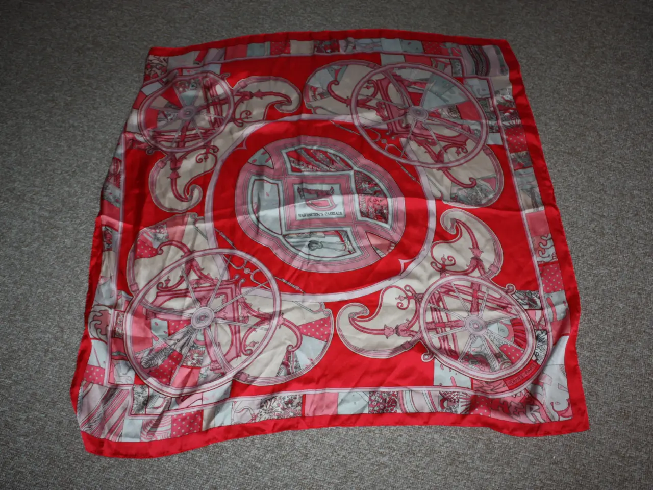 Billede 3 - Tørklæde 90 cm x 90 cm