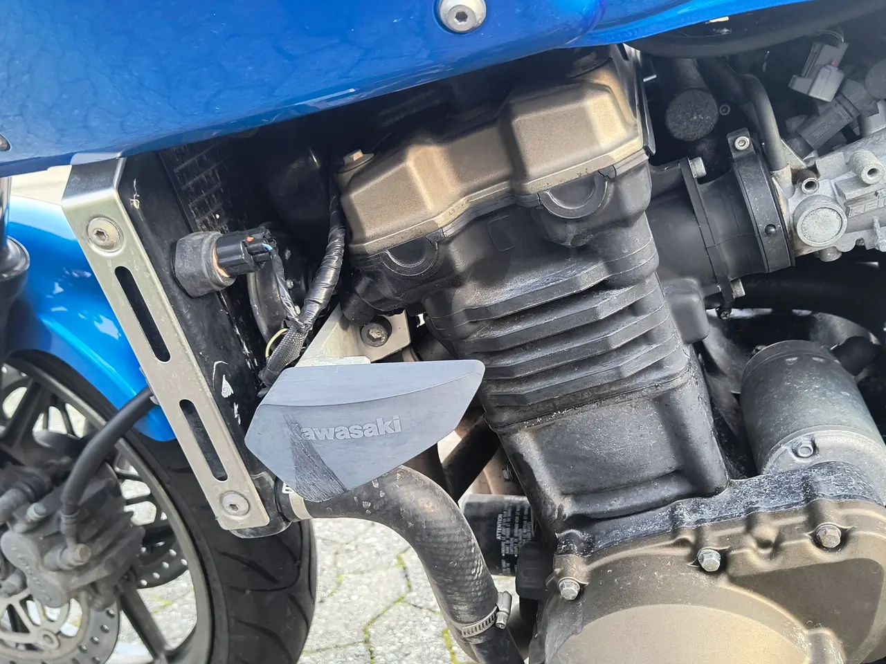 Billede 4 - Kavasaki Z750, blå