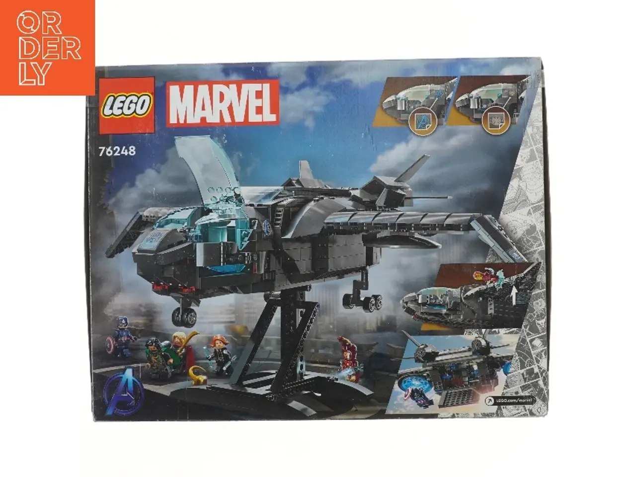 Billede 2 - LEGO Marvel The Avengers Quinjet fra Lego (str. 47,5x37 cm)