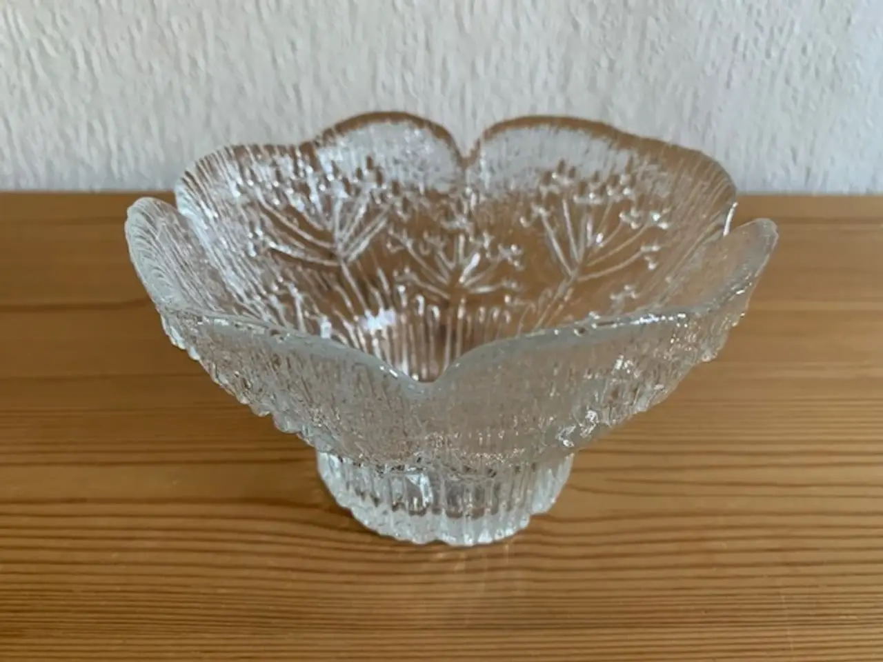 Billede 2 - Skål / lysestage Dansk Floriform fra 1970'erne