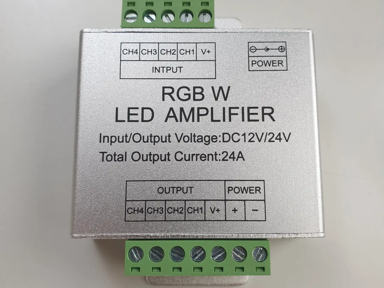 Billede 1 - NY! 12V-24V 24A 288W RGBW LED Forstærker