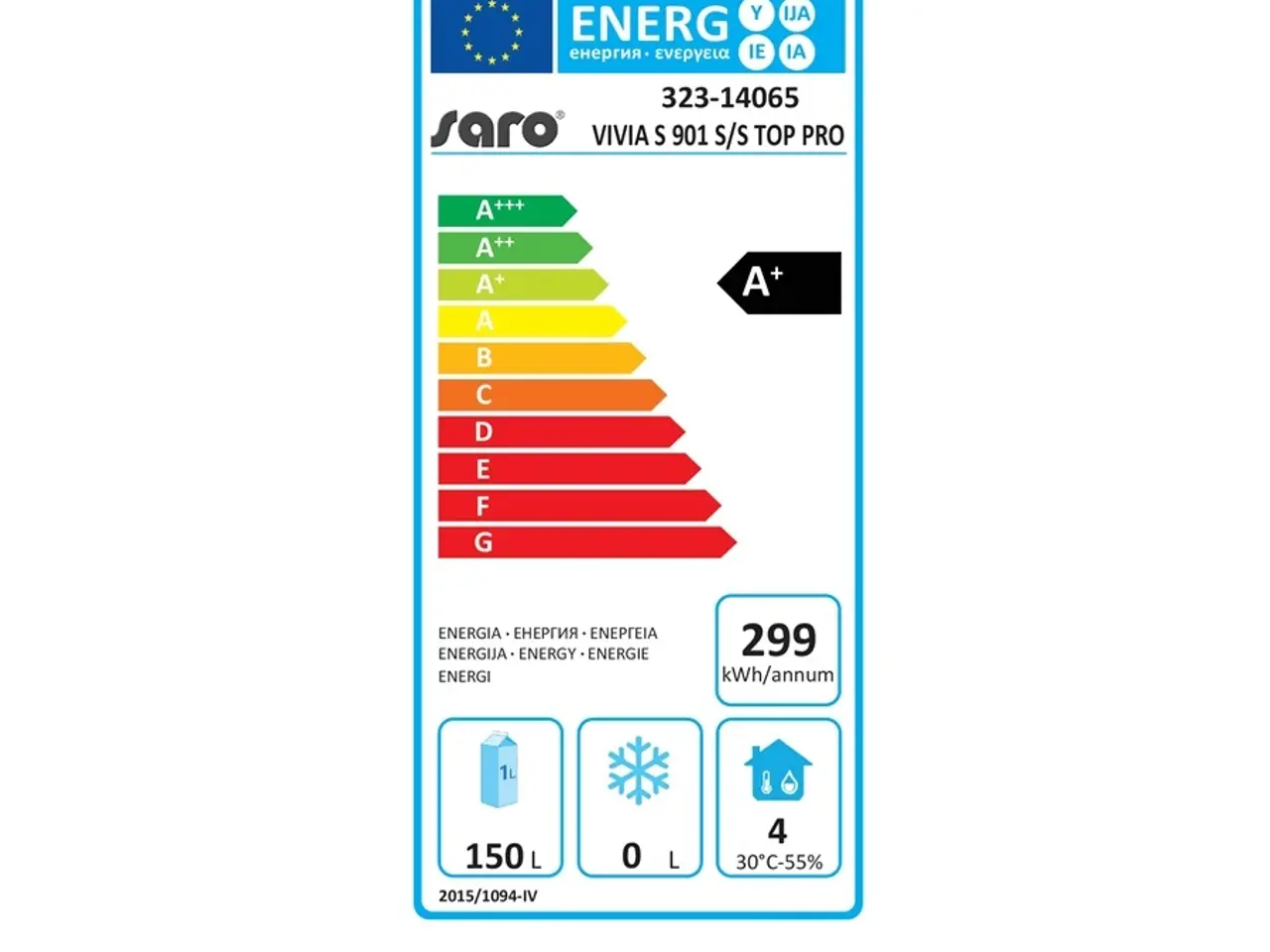 Billede 2 - Kølebord med 2 døre – B900 x D700 x H870-890 mm